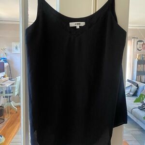 J.ING Black Women's Lacy Camisole Tank Top